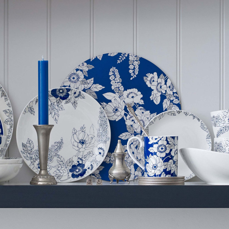 Denby Monsoon Fleur Wood Floral Round Placemat & Reviews Wayfair.co.uk